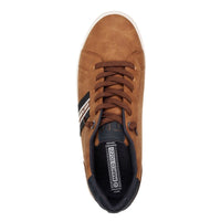 Marco Tozzi Men Mens Marco Tozzi Mens Brown Striped Trainer 2-13619-44