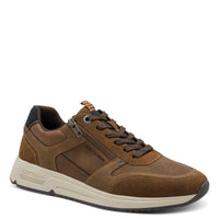 Marco Tozzi Mens BROWN / 7UK Marco Tozzi Mens Brown Side Zip Fashion Trainer 2-13613-44
