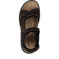 Marco Tozzi Mens Marco Tozzi Mens Brown Open Toe Sandal 2-18400-42