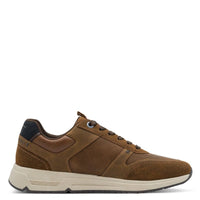 Marco Tozzi Mens Marco Tozzi Mens Brown Side Zip Fashion Trainer 2-13613-44