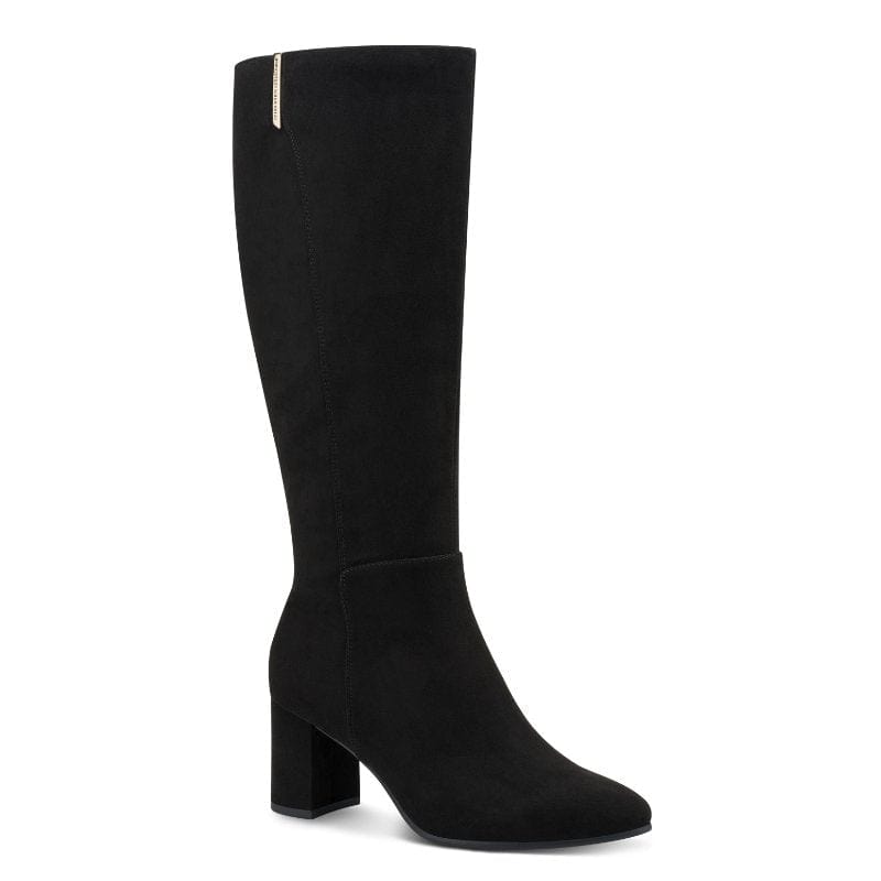 Marco Tozzi Womens BLACK / 3UK Marco Tozzi Womens Black Side Zip Knee Boots 2-85502-45