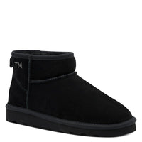 Marco Tozzi Womens BLACK / 3UK Marco Tozzi Womens Black Slip-On Ankle Boots 2-26484-45