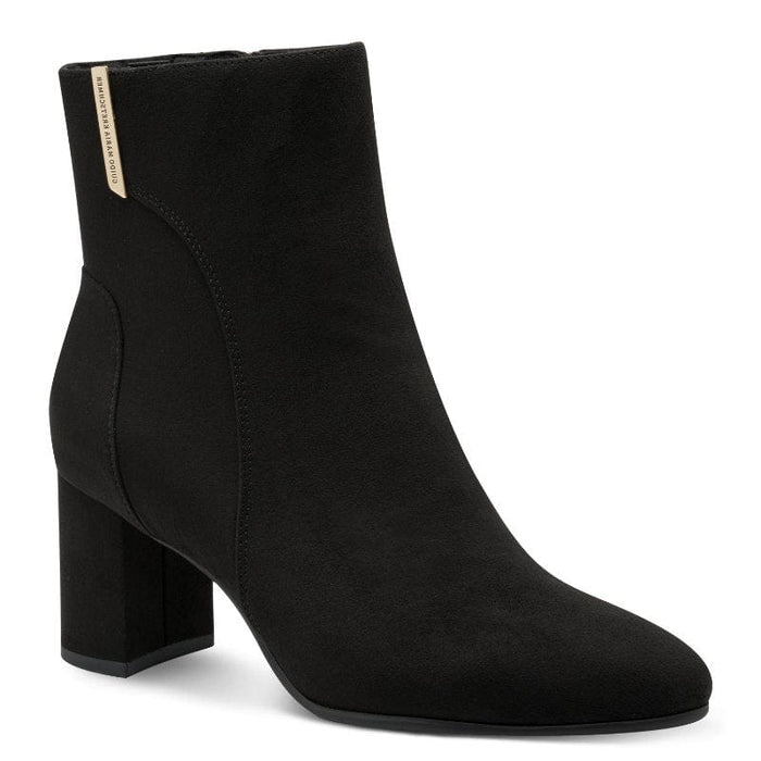 Marco Tozzi Womens BLACK / 4UK Marco Tozzi Womens Black Heel Ankle Boot 2-85302-43