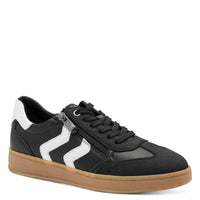 Marco Tozzi Womens BLACK / 4UK Marco Tozzi Womens Black Lace Up Fashion Trainer 2-23739-44