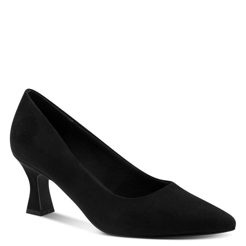Marco Tozzi Womens Black Slip On Stiletto Heel Shoe 2-22418-41