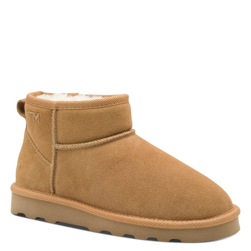 Marco Tozzi Womens BROWN / 3UK Marco Tozzi Womens Brown Slip-On Ankle Boots 2-26484-45