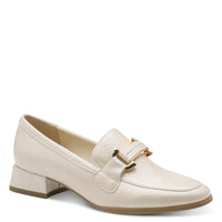 Marco Tozzi Womens CREAM / 4UK Marco Tozzi Womens Cream Slip On Shoes 2-24250-45