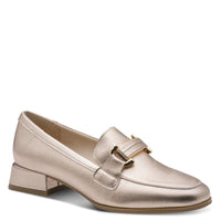 Marco Tozzi Womens GOLD / 4UK Marco Tozzi Womens Gold Slip On Shoes 2-24250-45