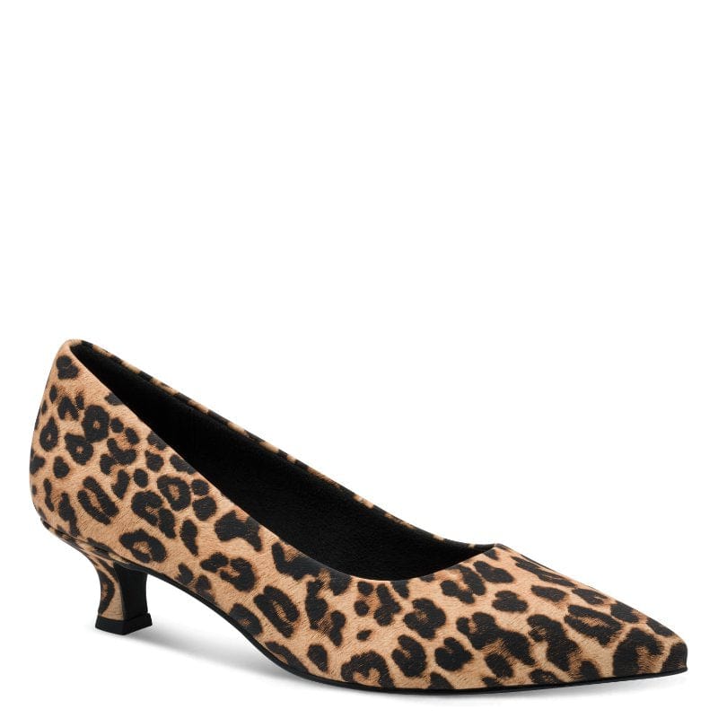 Marco Tozzi Womens LEOPARD / 3UK Marco Tozzi Womens Leaopard Print Heel Shoes - 2-22302-45