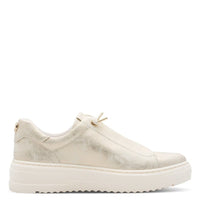 Marco Tozzi Womens Marco Tozzi Womens Beige Lace Up Fashion Trainer 2-23724-44