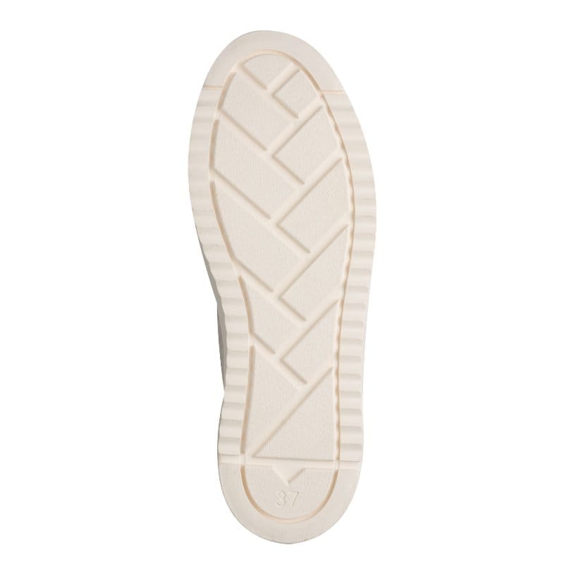 Marco Tozzi Womens Marco Tozzi Womens Beige Lace Up Fashion Trainer 2-23724-44