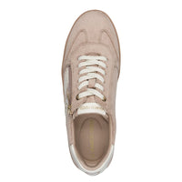 Marco Tozzi Womens Marco Tozzi Womens Beige Side Zip Fashion Trainer 2-23716-47