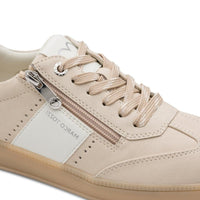 Marco Tozzi Womens Marco Tozzi Womens Beige Side Zip Fashion Trainer 2-23736-46
