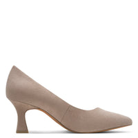 Marco Tozzi Womens Marco Tozzi Womens Beige Slip On Stiletto Heel Shoe 2-22418-41