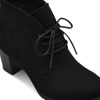 Marco Tozzi Womens Marco Tozzi Womens Black Lace Up Ankle Boot 2-25107-41