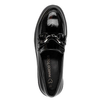 Marco Tozzi Womens Marco Tozzi Womens Black Patent Slip On Shoe 2-24700-43