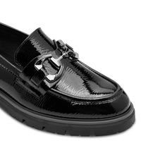 Marco Tozzi Womens Marco Tozzi Womens Black Patent Slip On Shoe 2-24700-43