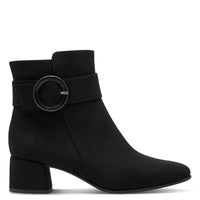 Marco Tozzi Womens Marco Tozzi Womens Black Side Zip Ankle Boot 2-25328-45