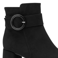 Marco Tozzi Womens Marco Tozzi Womens Black Side Zip Ankle Boot 2-25328-45