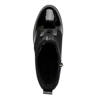 Marco Tozzi Womens Marco Tozzi Womens Black Side Zip Block Heel Ankle Boot 2-25405-47