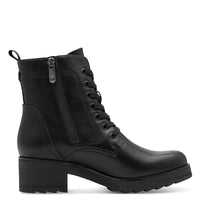 Marco Tozzi Womens Marco Tozzi Womens Black Side Zip High Ankle Boots 2-25262-41
