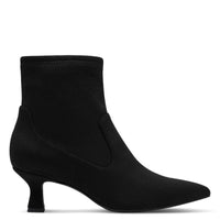 Marco Tozzi Womens Marco Tozzi Womens Black Side Zip High Ankle Boots 2-25314-45