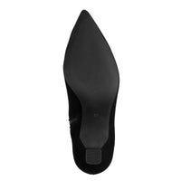 Marco Tozzi Womens Marco Tozzi Womens Black Side Zip High Ankle Boots 2-25314-45