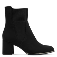 Marco Tozzi Womens Marco Tozzi Womens Black Side Zip High Ankle Boots 2-25392-41