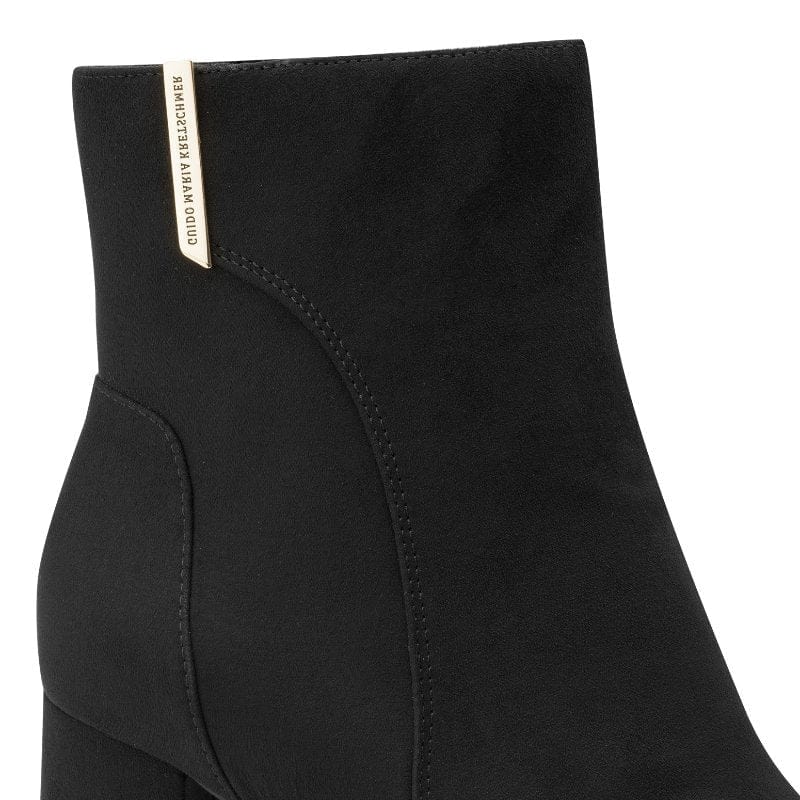 Marco Tozzi Womens Marco Tozzi Womens Black Side Zip High Ankle Boots 2-85302-43