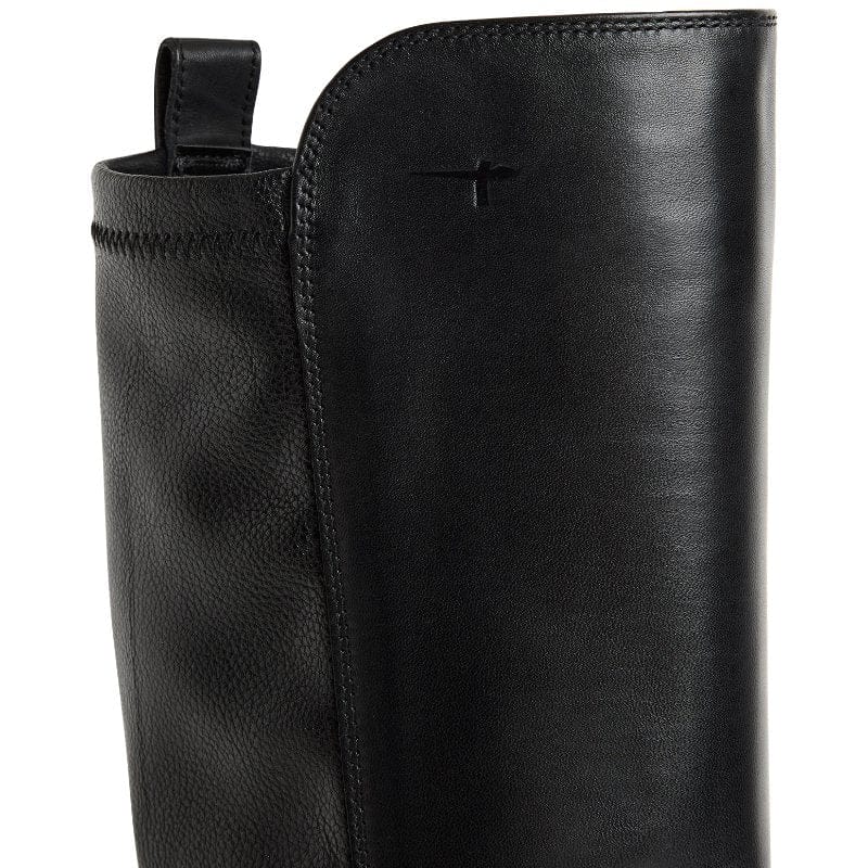 Tamaris Womens Tamaris Womens Black Side Zip High Knee Boot 1-25508-47
