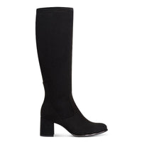 Marco Tozzi Womens Marco Tozzi Womens Black Side Zip Knee Boots 2-25500-41