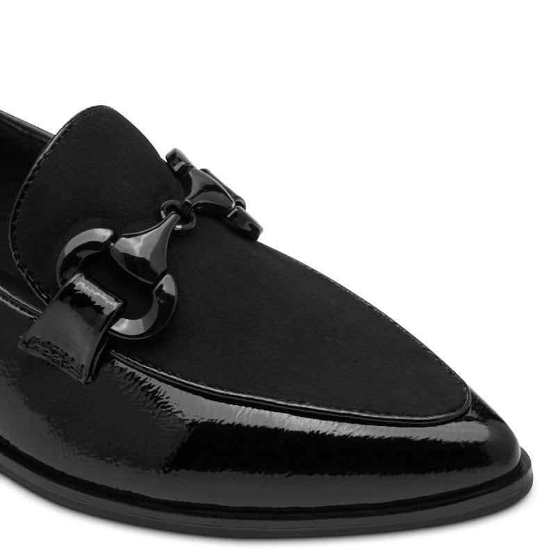 Marco Tozzi Womens Marco Tozzi Womens Black Slip-On Shoes 2-24216-45