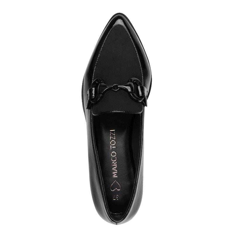 Marco Tozzi Womens Marco Tozzi Womens Black Slip-On Shoes 2-24216-45