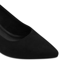 Marco Tozzi Womens Marco Tozzi Womens Black Slip On Stiletto Heel Shoe 2-22418-41