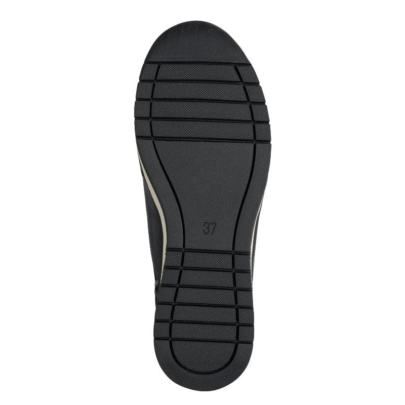 Marco Tozzi Womens Marco Tozzi Womens Black Zip Fashion Trainer 2-24780-45