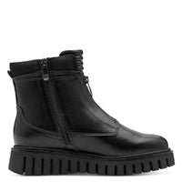 Marco Tozzi Womens Marco Tozzi Womens Black Zip High Ankle Boots 2-25473-45