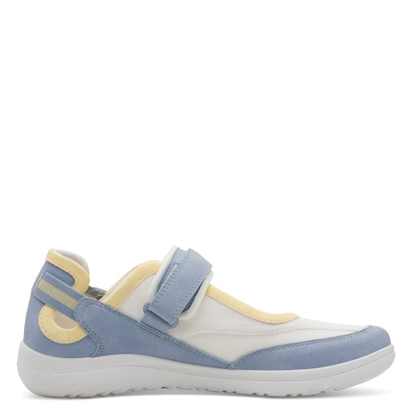 Marco Tozzi Womens Marco Tozzi Womens Blue Velcro Strap Slip On Shoes 2-24716-46