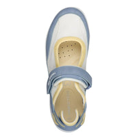 Marco Tozzi Womens Marco Tozzi Womens Blue Velcro Strap Slip On Shoes 2-24716-46