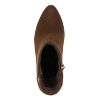 Marco Tozzi Womens Marco Tozzi Womens Brown Block Heel Ankle Boot 2-85302-43