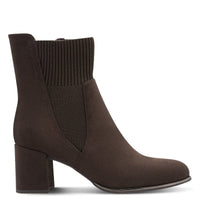 Marco Tozzi Womens Marco Tozzi Womens Brown Side Zip Block Heel Ankle Boot 2-25392-41