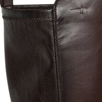 Tamaris Womens Tamaris Womens Brown Side Zip High Knee Boot 1-25508-47