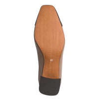 Marco Tozzi Womens Marco Tozzi Womens Brown Slip On Block Heel Shoe 2-22428-47