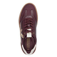 Marco Tozzi Womens Marco Tozzi Womens Burgundy Side Zip Fashion Trainer 2-83706-46