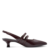 Marco Tozzi Womens Marco Tozzi Womens Burgundy Slingback Shoe 2-29508-45