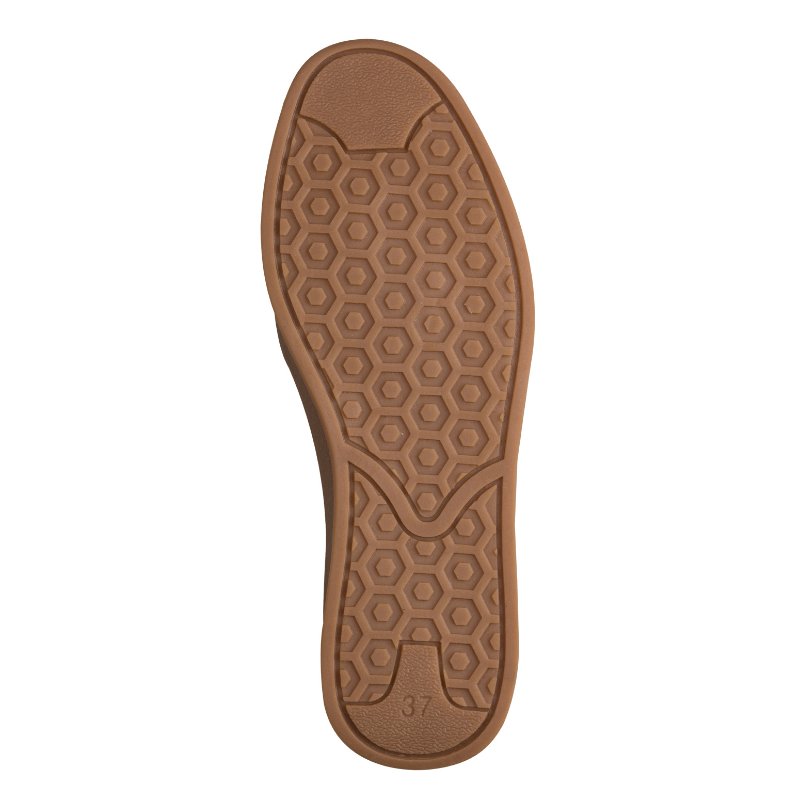 Marco Tozzi Womens Marco Tozzi Womens Cream Side Zip Fashion Trainer 2-23739-44