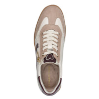 Marco Tozzi Womens Marco Tozzi Womens Cream Side Zip Fashion Trainer 2-23739-44