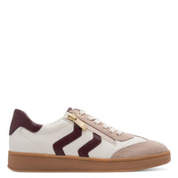 Marco Tozzi Womens Marco Tozzi Womens Cream Side Zip Fashion Trainer 2-23739-44