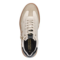 Marco Tozzi Womens Marco Tozzi Womens Cream Side Zip Fashion Trainer 2-83706-46