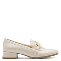 Marco Tozzi Womens Marco Tozzi Womens Cream Slip On Shoes 2-24250-45