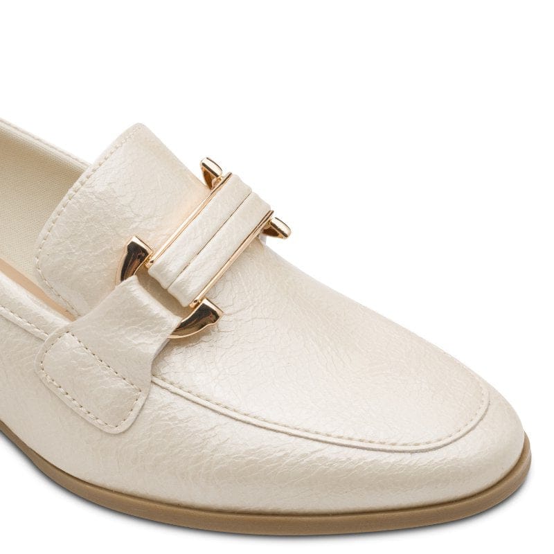 Marco Tozzi Womens Marco Tozzi Womens Cream Slip On Shoes 2-24250-45